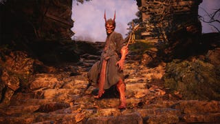 The protagonist wearing the Yaksha armour set in Black Myth Wukong.