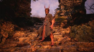 The protagonist wearing the Yaksha armour set in Black Myth Wukong.