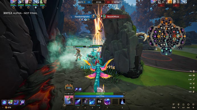 A team defeats a single enemy in Smite 2.